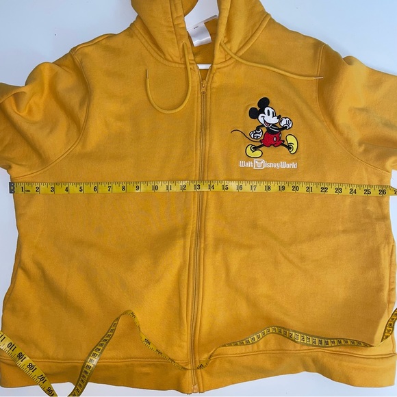 WALT DISNEY WORLD Classic Mickey Mouse Zip-up Hoodie XXL - Picture 8 of 10
